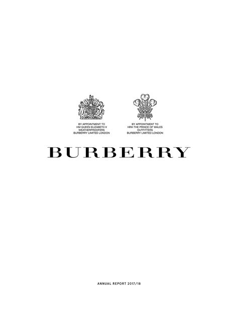 burberry annual report and accounts.